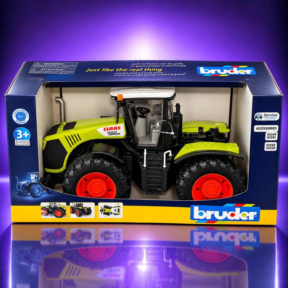 BRUDER Claas Xerion 5000 traktor 1:16 – 03015
