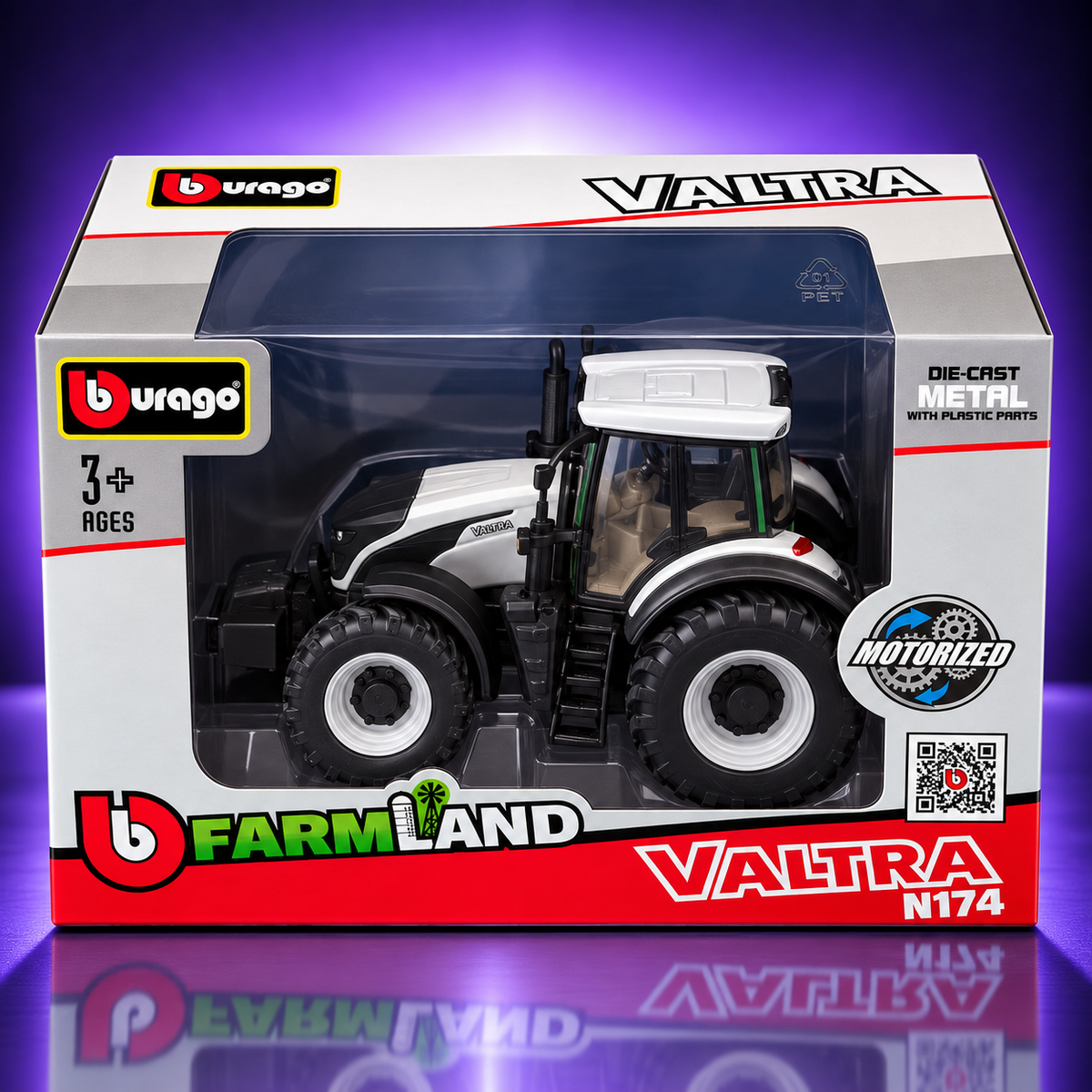 Bburago Farmland – Valtra N174 traktor