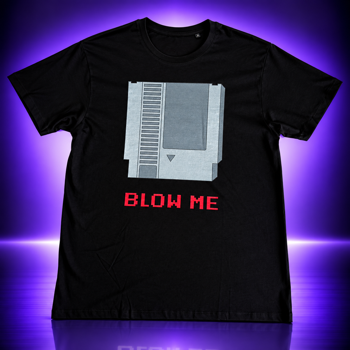 Blow Me – Retro Gamer Geek T-Shirt