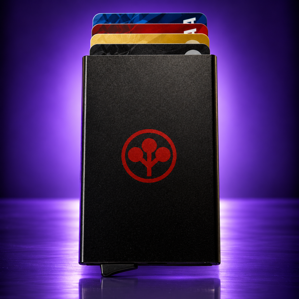 Cyberpunk: Edgerunners – Arasaka Card Holder with RFID Protection