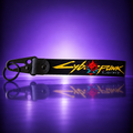 Cyberpunk 2077 – Samurai Textil-Schlüsselanhänger mit Karabiner