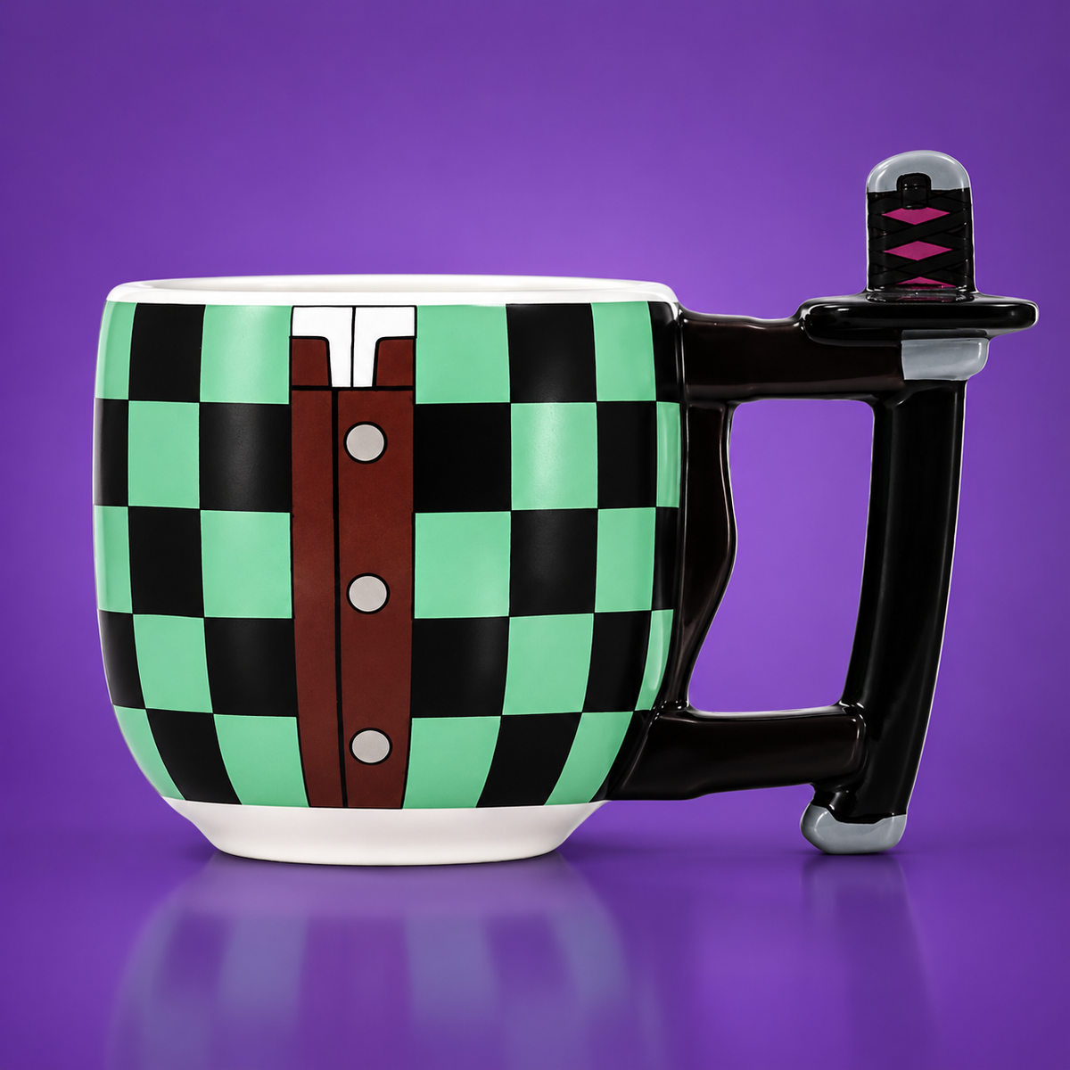 Demon Slayer – Tanjiro Kamado 3D Mug with Sword Handle – 460 ml