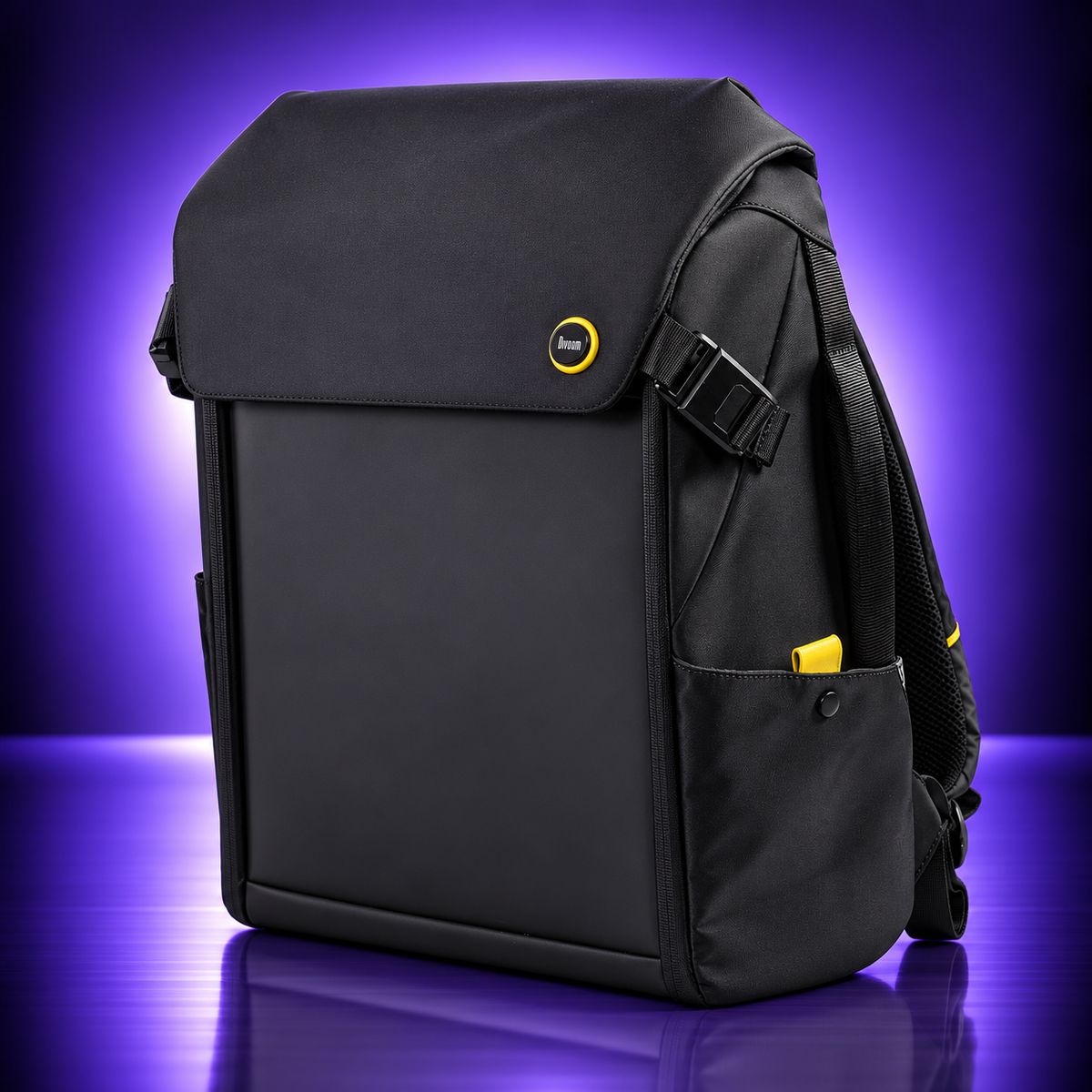 Divoom Pixoo Backpack-M – Smart LED Pixel Backpack – Black