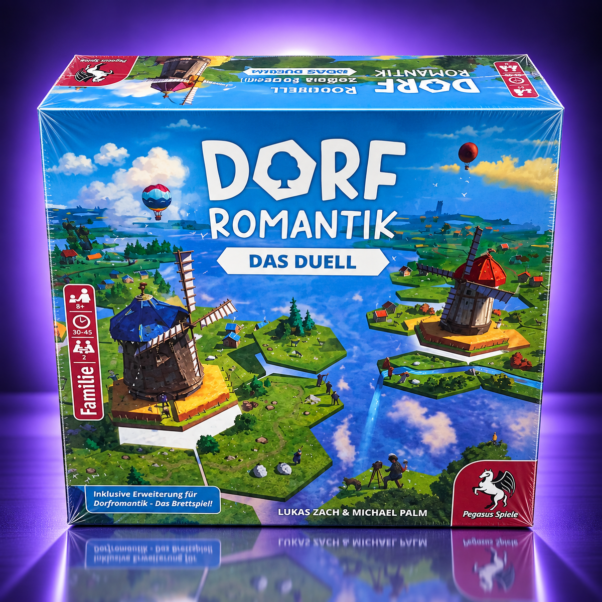 Dorfromantik – Das Duell – Brettspiel – German/Német/Deutsch