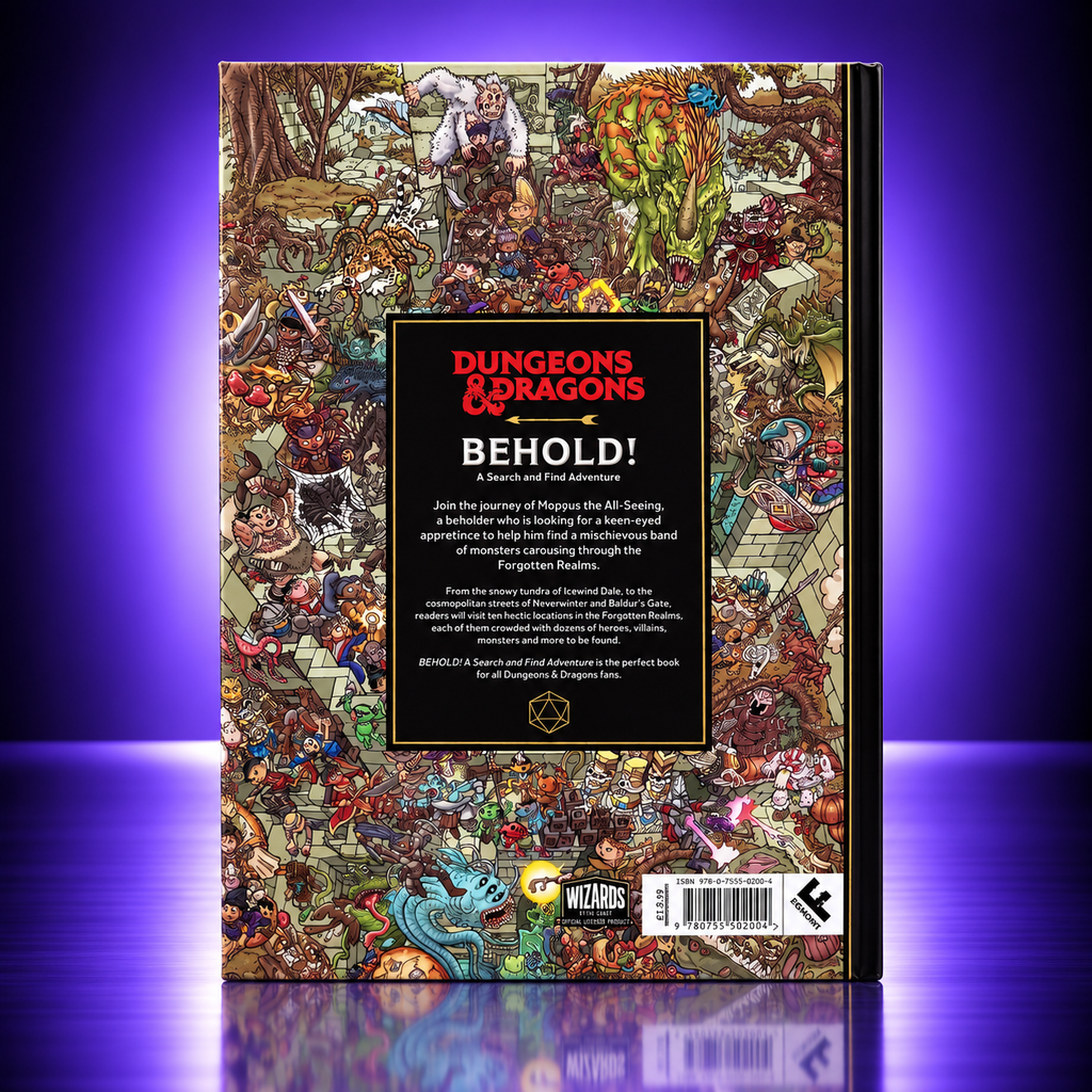 Dungeons & Dragons – BEHOLD! A Search and Find Adventure – Angol/English/Englisch