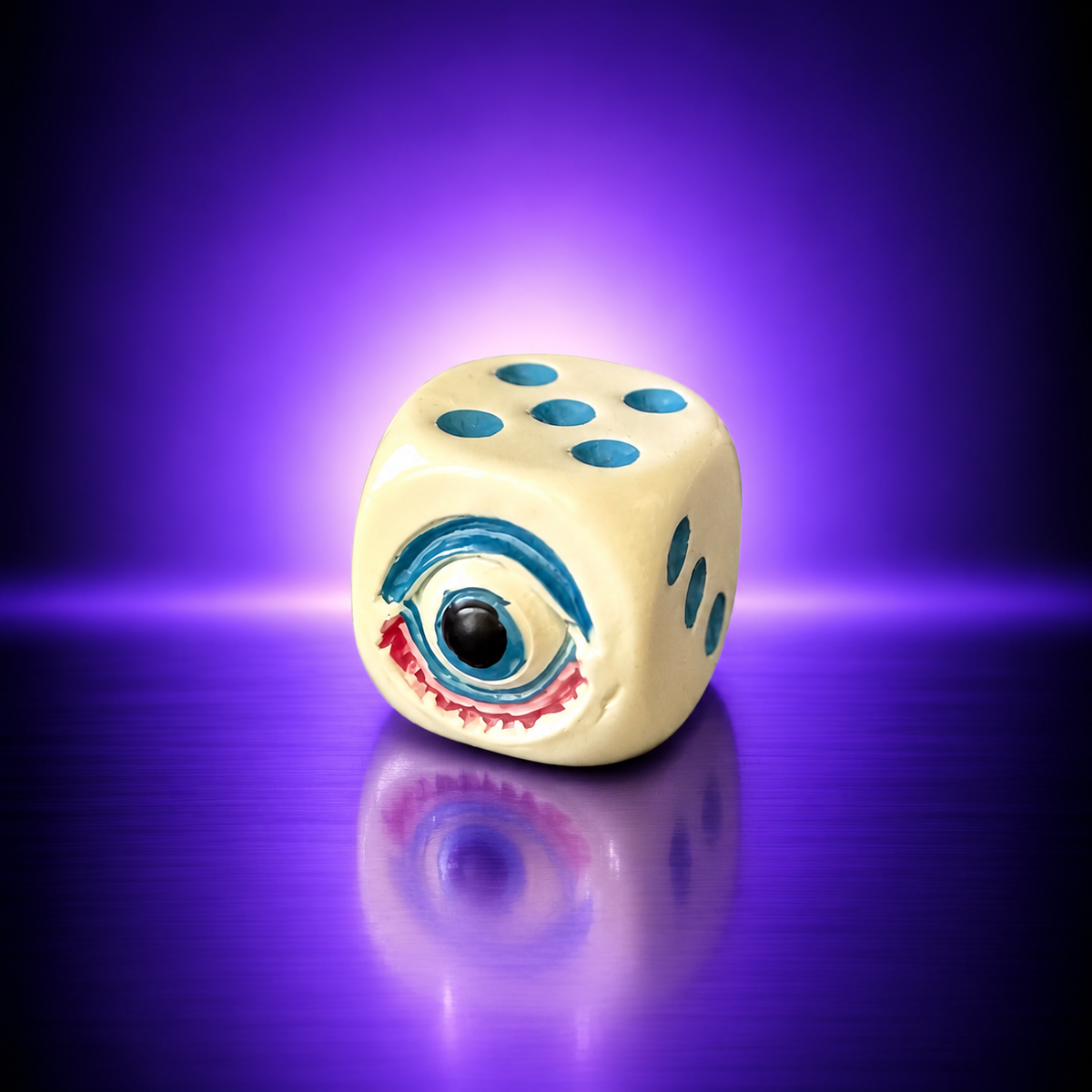 Fantasy D6 Die – Monster Designs – 1 Piece