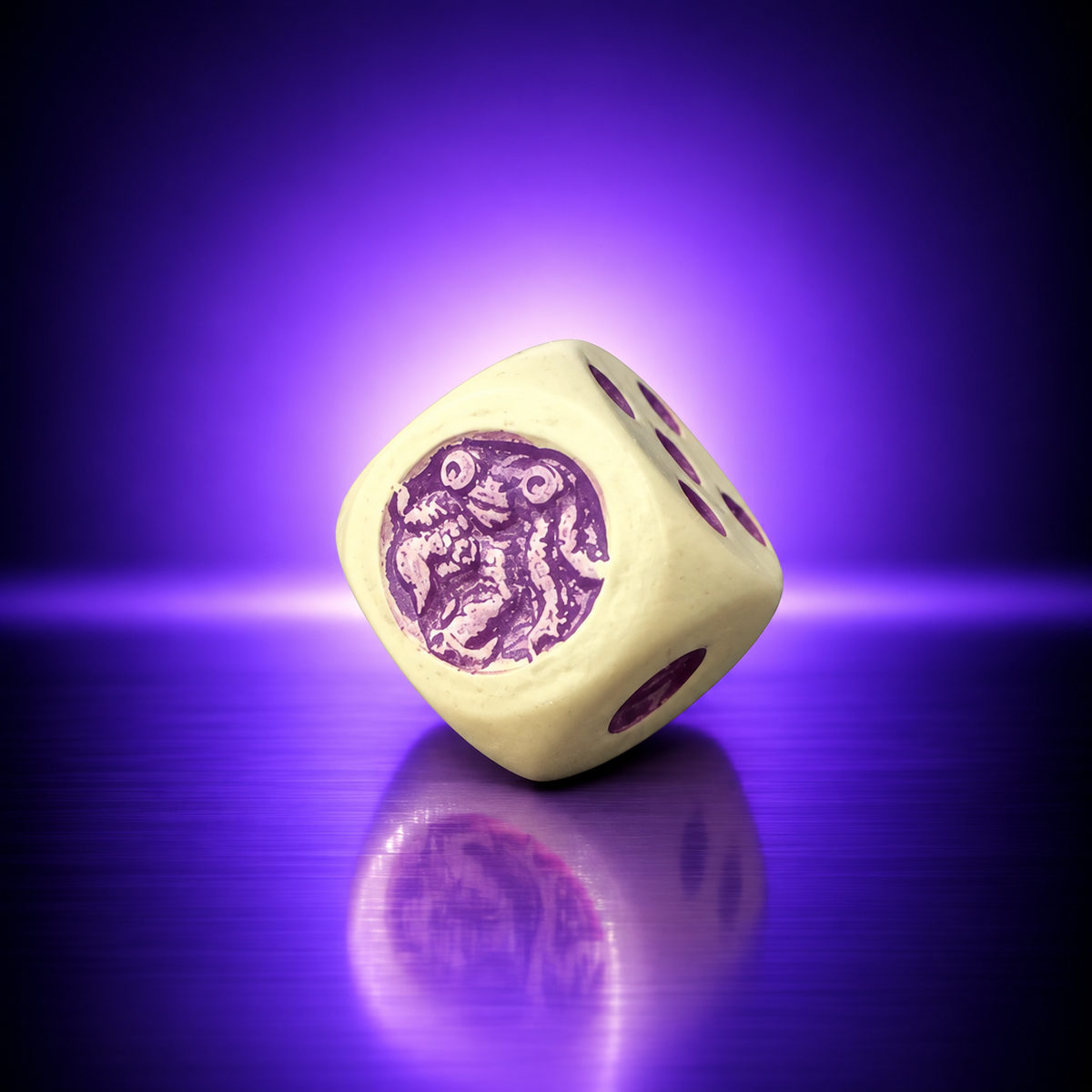 Fantasy D6 Die – Monster Designs – 1 Piece