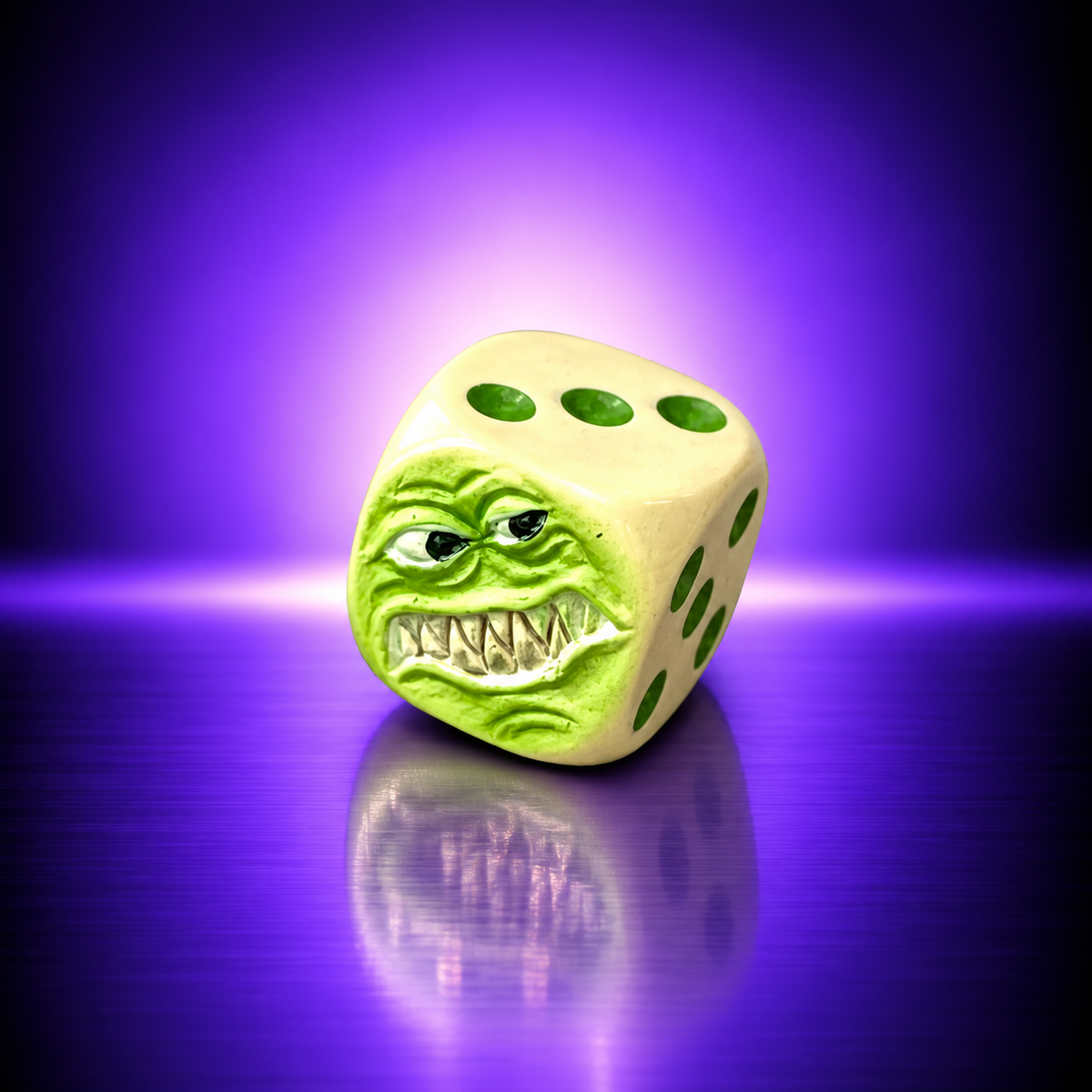 Fantasy D6 Die – Monster Designs – 1 Piece