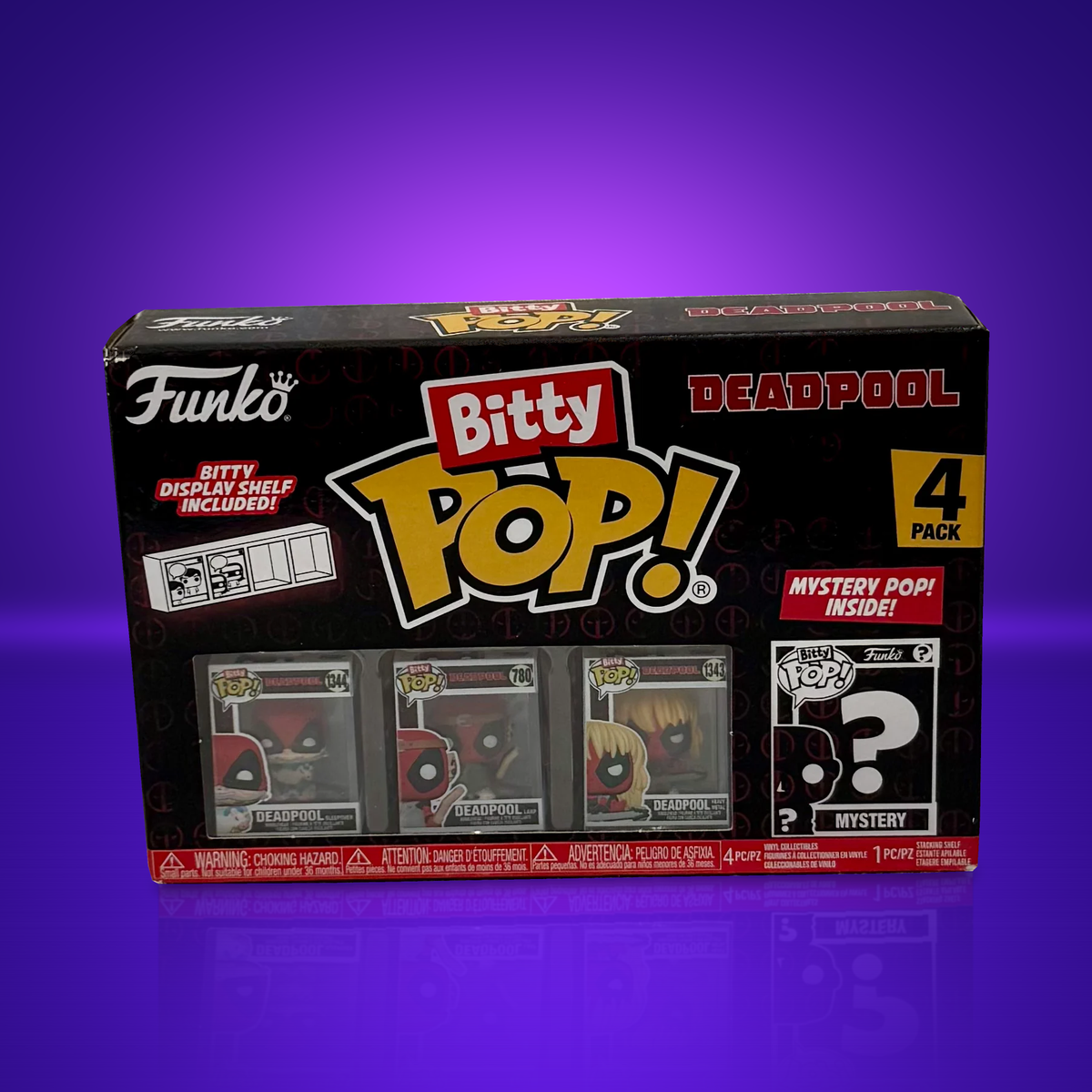 Funko Bitty POP! Deadpool – Sleepover 4-Pack – Series 4