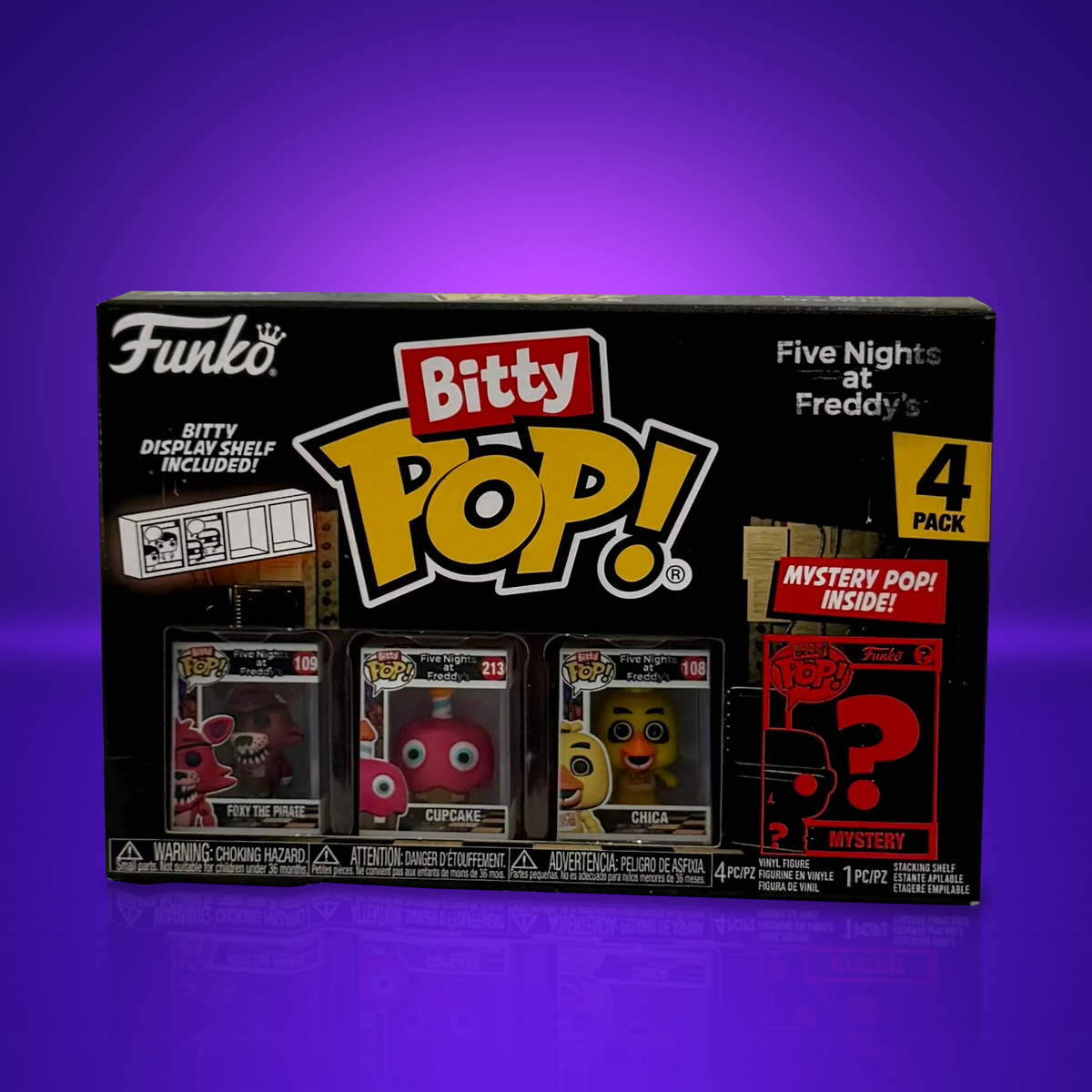 Funko Bitty POP! Five Nights at Freddy’s – Foxy 4-Pack – Series 2