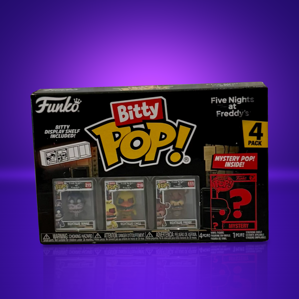 Funko Bitty POP! Five Nights at Freddy’s – Nightmare Bonnie 4-Pack – Series 4