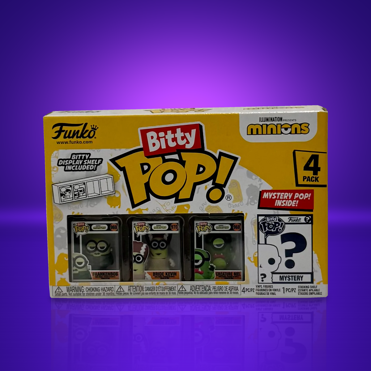 Funko Bitty POP! Minions – Frankenbob 4-Pack – Series 2