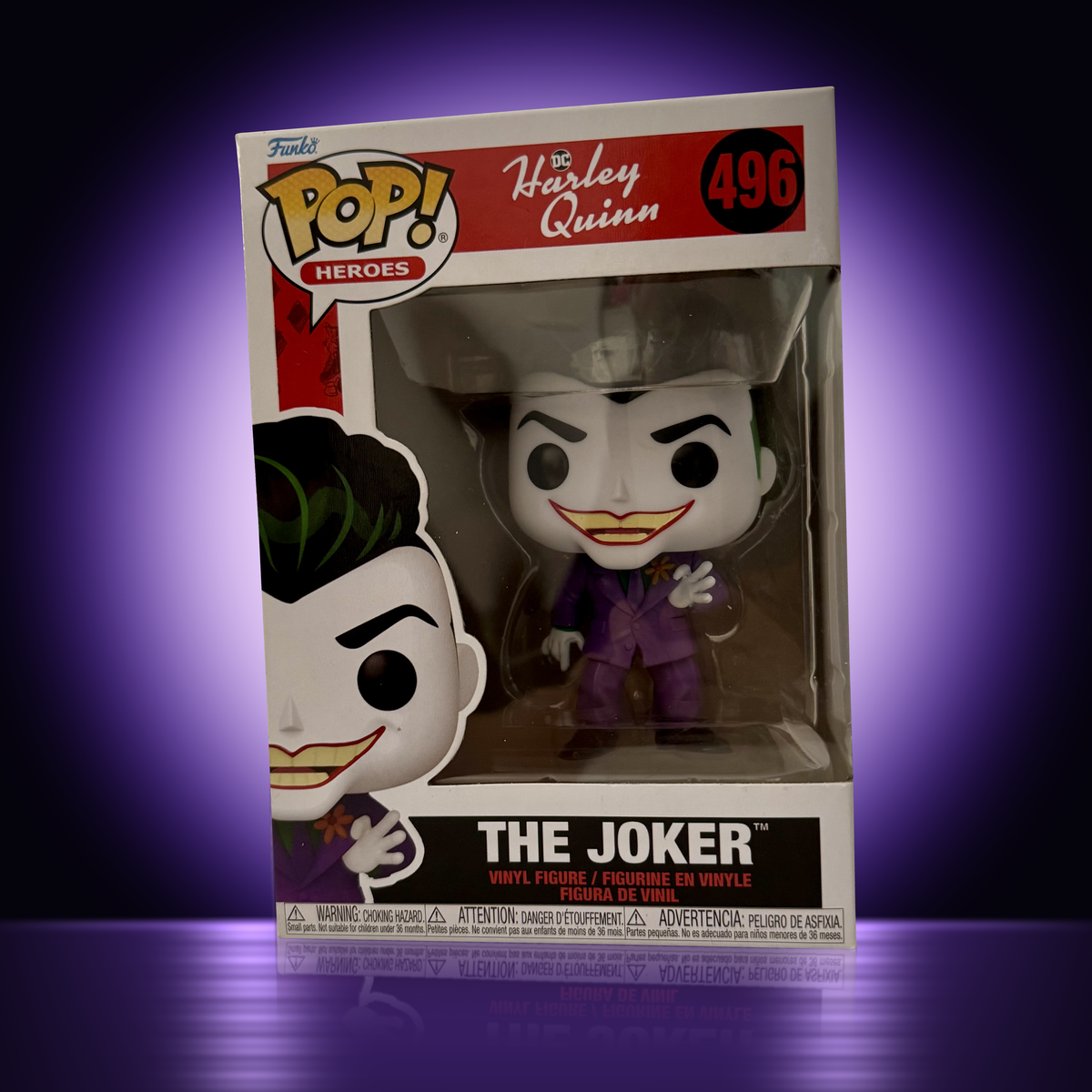 Funko POP! DC Harley Quinn – The Joker #496