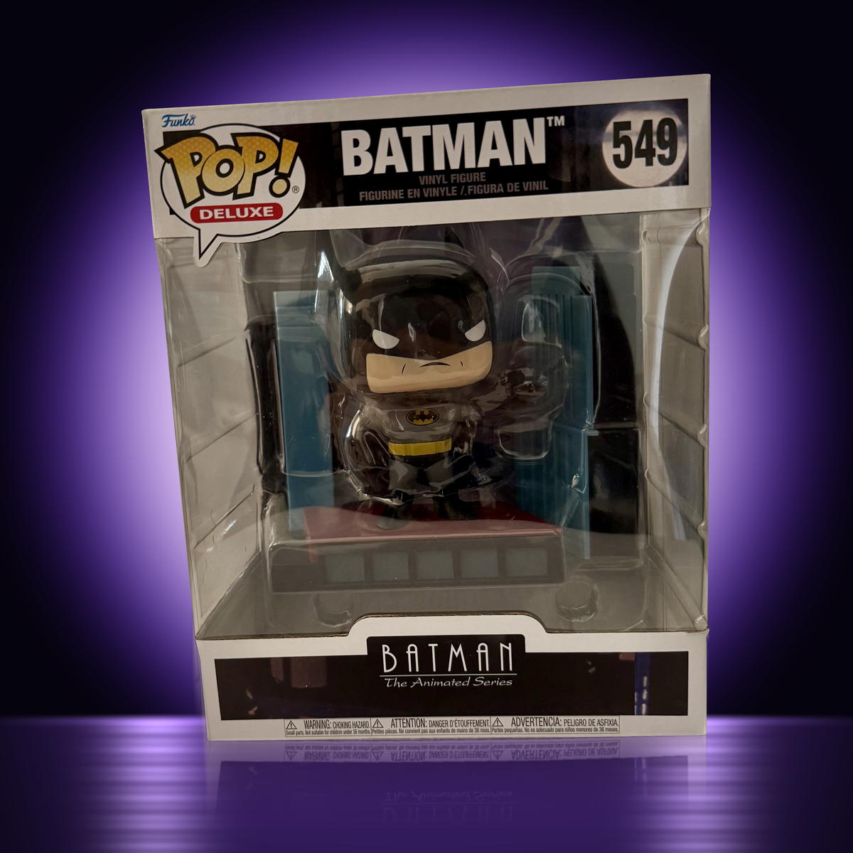 Funko POP! Deluxe DC – Batman on Rooftop (Batman: The Animated Series) #549