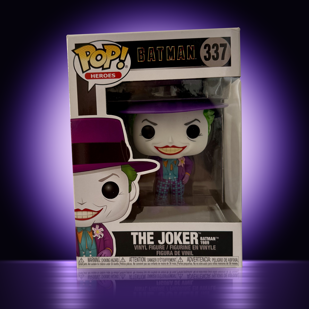 Funko POP! Heroes – Batman (1989) – The Joker #337