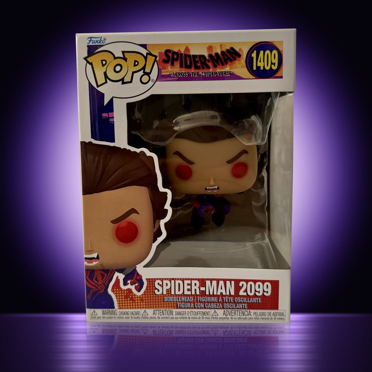 Funko POP! Marvel Spider-Man: Across the Spider-Verse – Spider-Man 2099 (Unmasked) #1409
