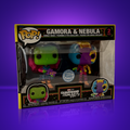 Funko POP! Marvel – Guardians of the Galaxy Vol. 2 – Gamora & Nebula Blacklight 2-Pack Special Edition