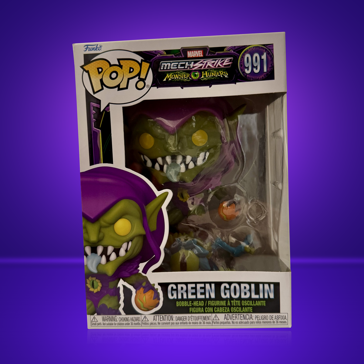 Funko POP! Marvel – Mech Strike: Monster Hunters – Green Goblin #991