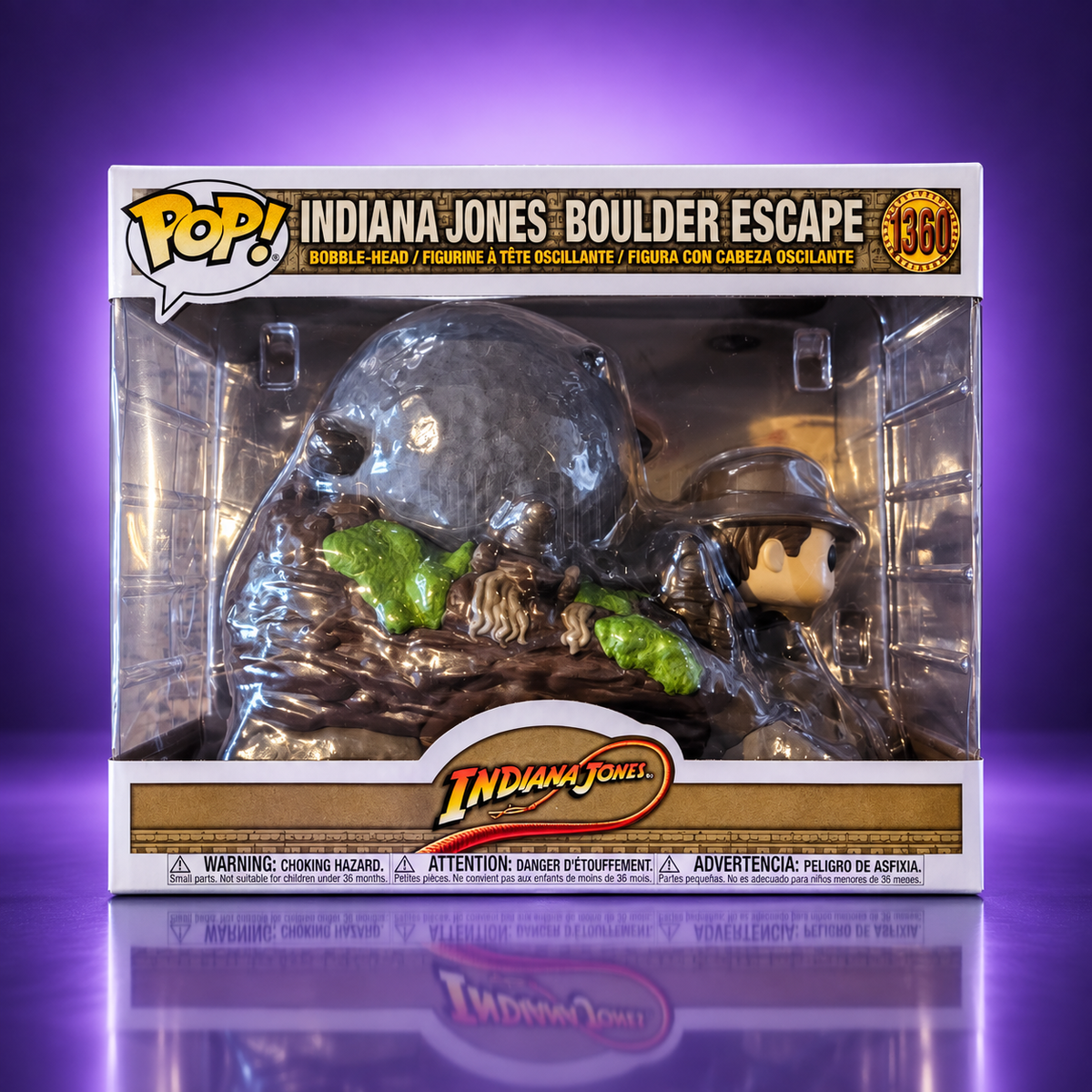 Funko POP! Moment - Indiana Jones – Boulder Escape #1360