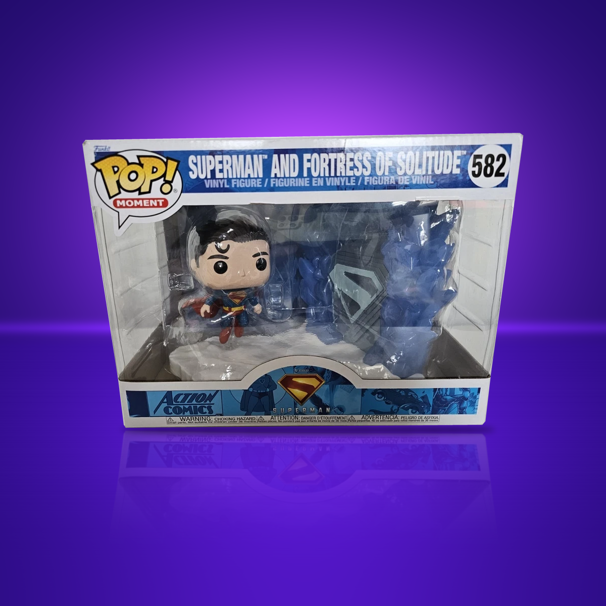 Superman – Superman and Fortress of Solitude #582 – Funko POP! Moment