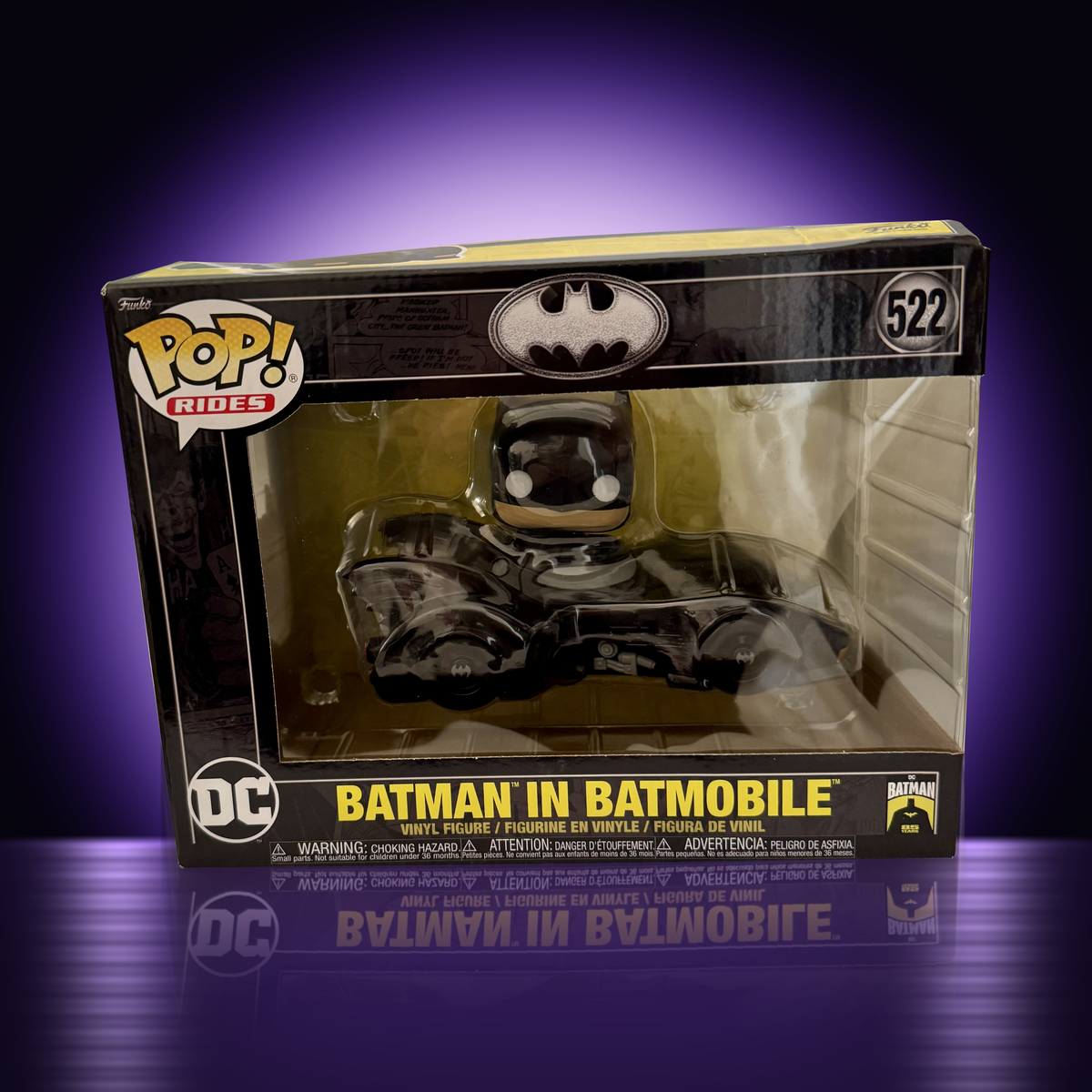 Funko POP! Rides DC – Batman in Batmobile #522