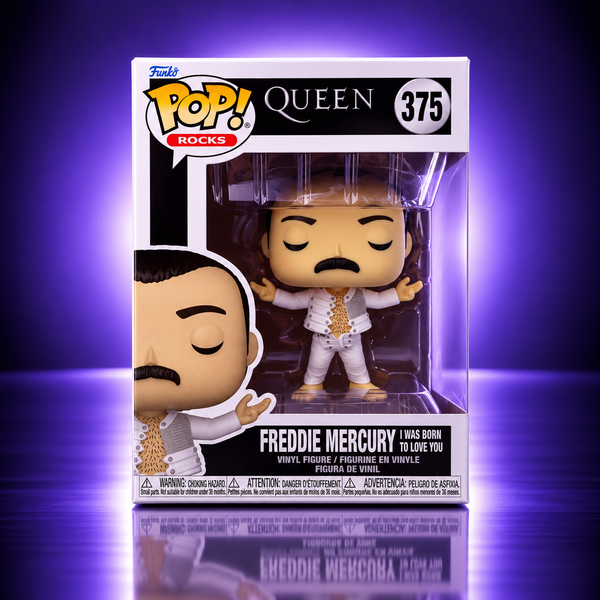 Funko POP! Rocks – Queen – Freddie Mercury (I Was Born to Love You) #375
