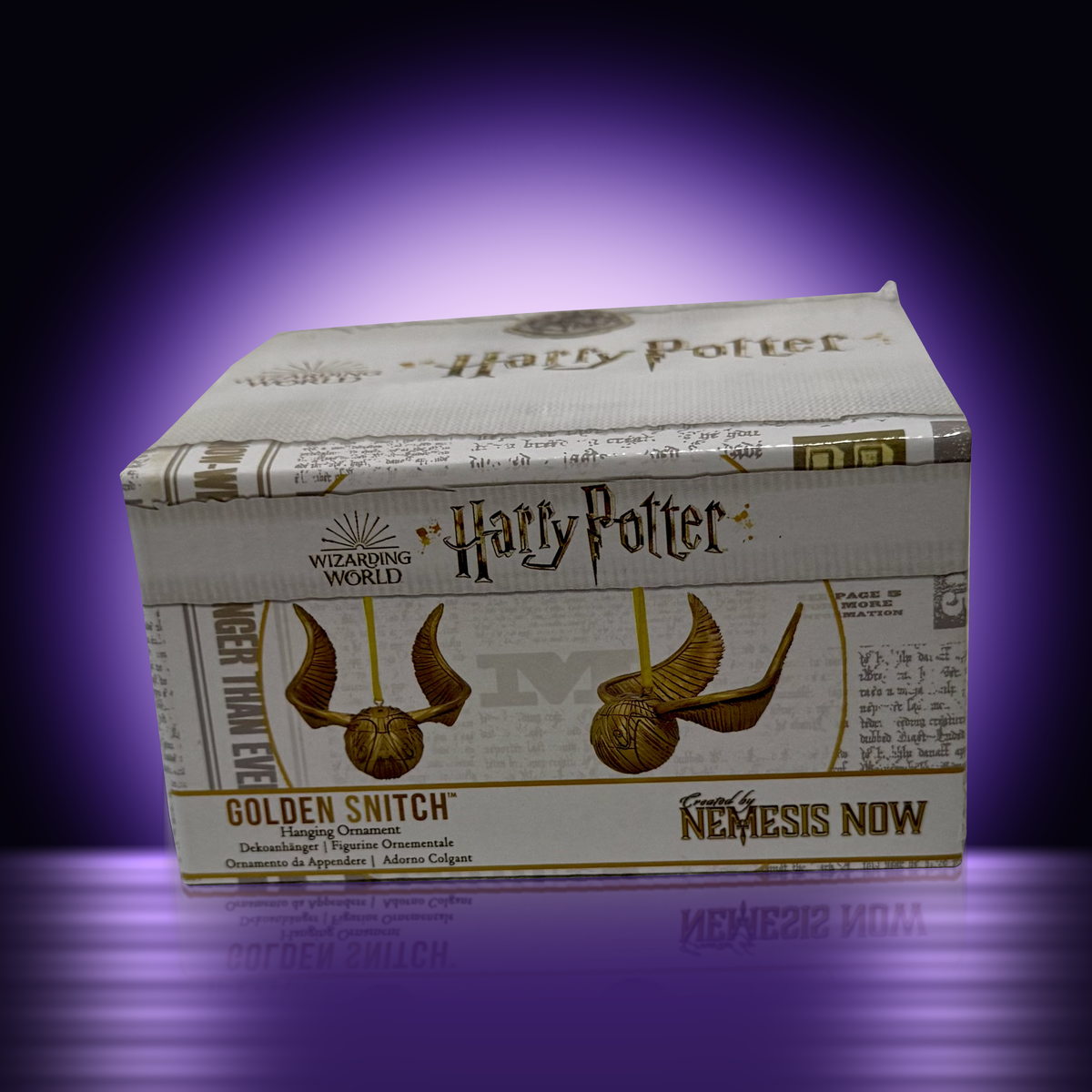 Harry Potter – Golden Snitch Hanging Ornament – 10.5 cm