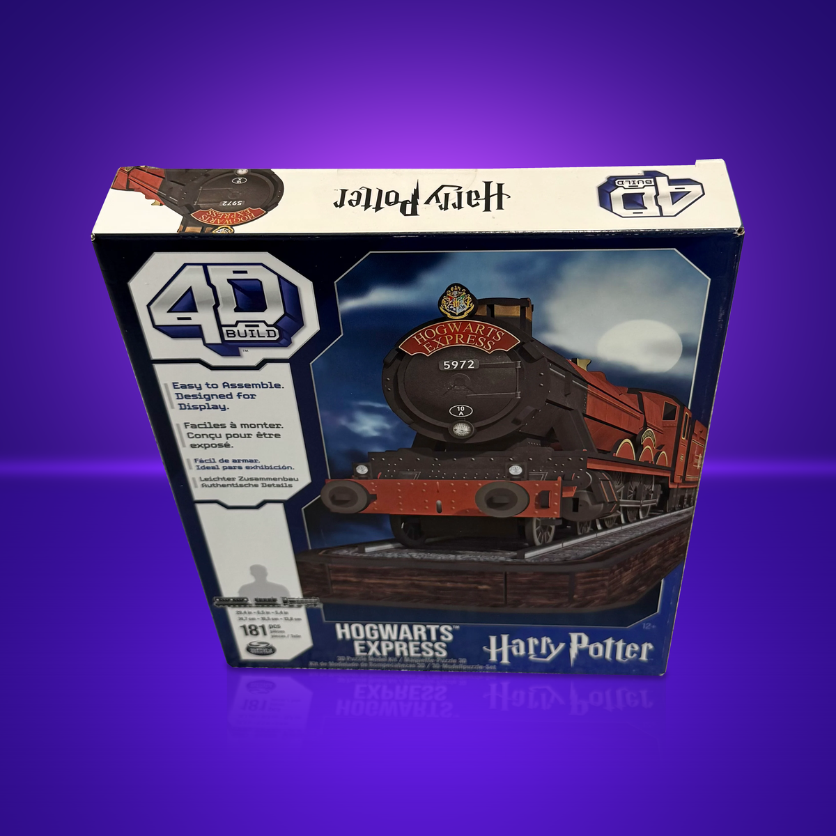 Harry Potter – Hogwarts Express – 4D Build 3D Puzzle – 181 Pieces