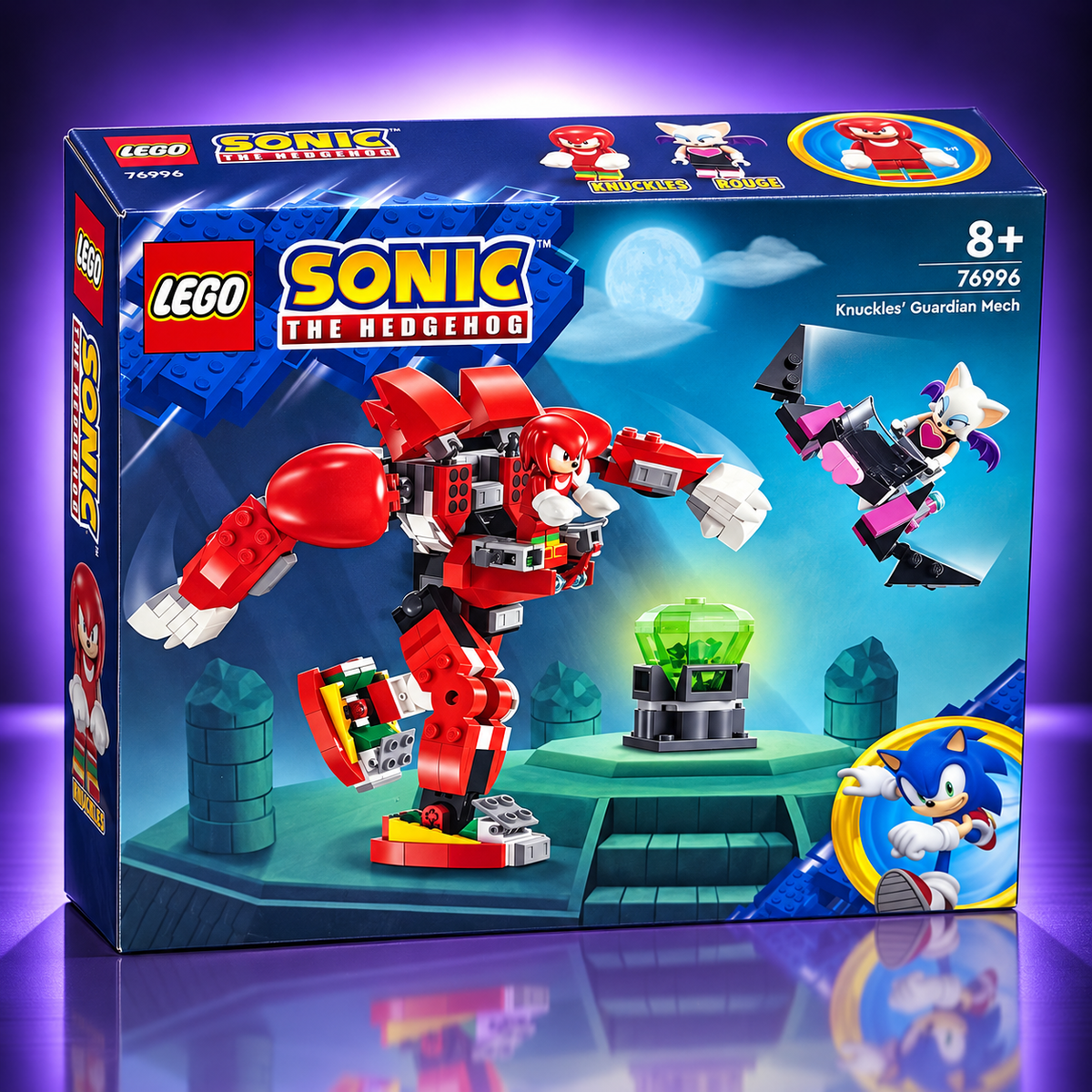 LEGO Sonic the Hedgehog 76996 – Knuckles’ Guardian Mech – 276 Pieces