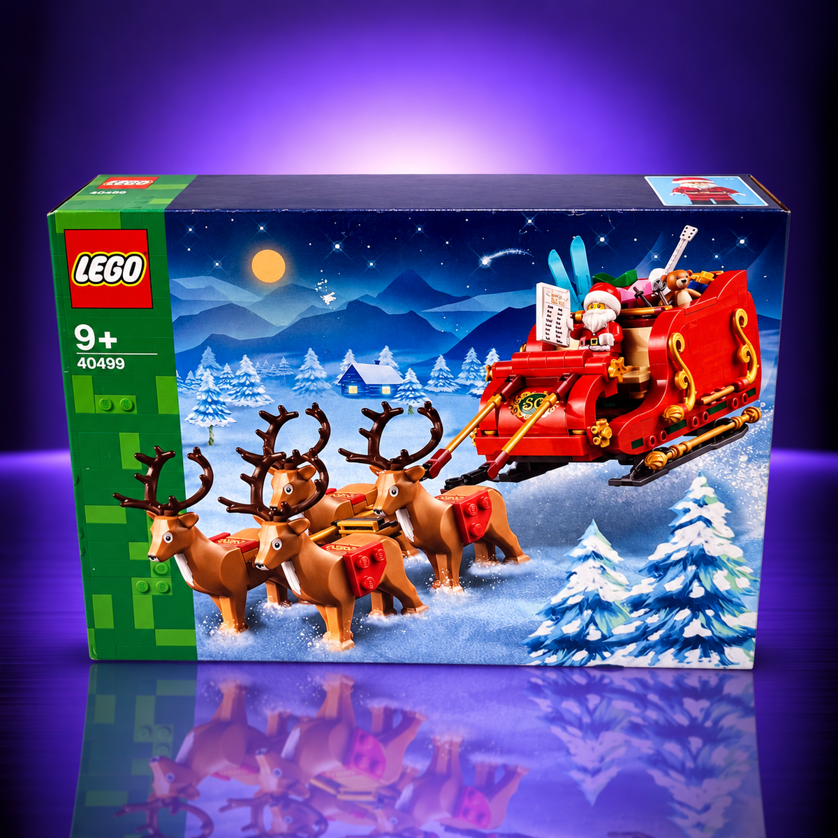 LEGO – Weihnachtsmann-Schlitten 40499