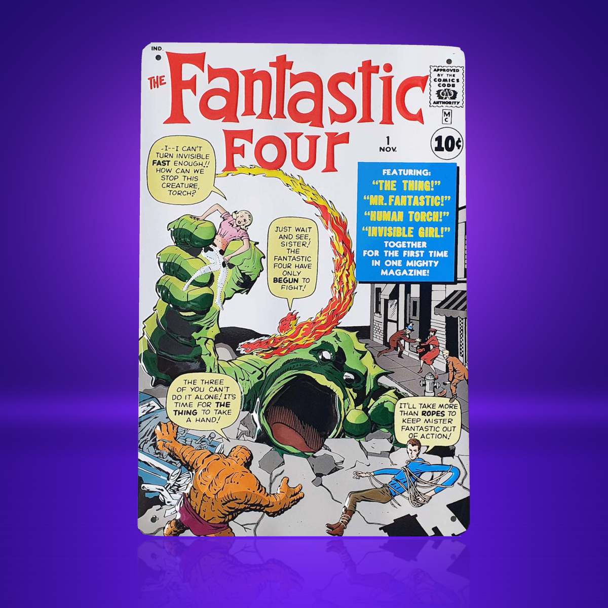Marvel Fantastic Four #1 – Tin Sign