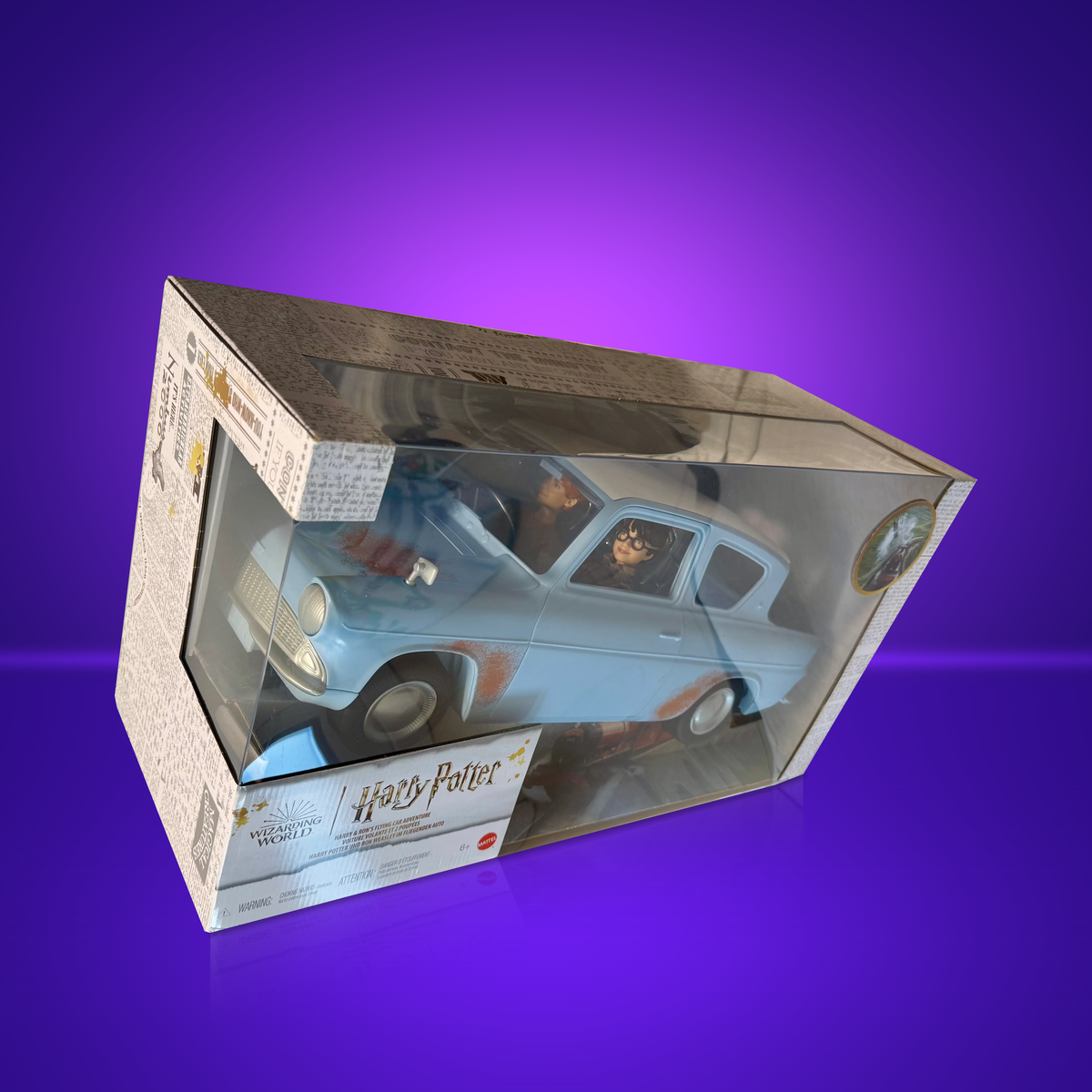 Mattel Harry Potter – Harry & Rons fliegendes Auto – Ford Anglia – HHX03