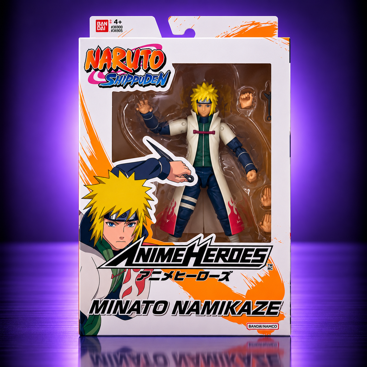 Naruto Shippuden – Anime Heroes – Minato Namikaze Actionfigur