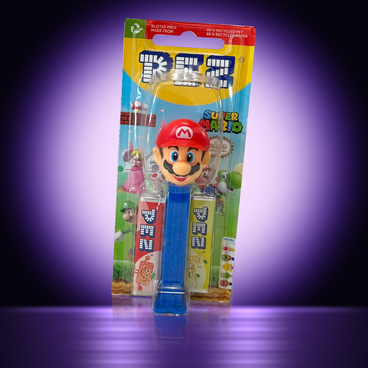 PEZ Super Mario – Mario Candy Dispenser with 3 Refills