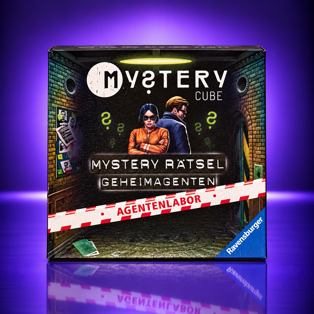 Ravensburger Mystery Cube – Geheimagenten 003: Agentenlabor – Deutsch/German/Német