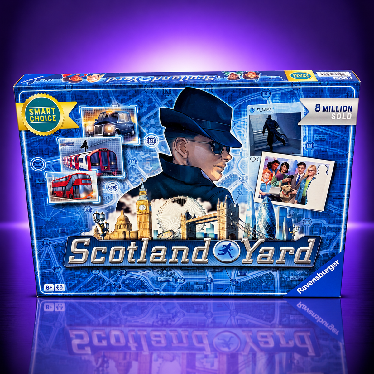 Ravensburger Scotland Yard – Smart Choice – Multilingual 