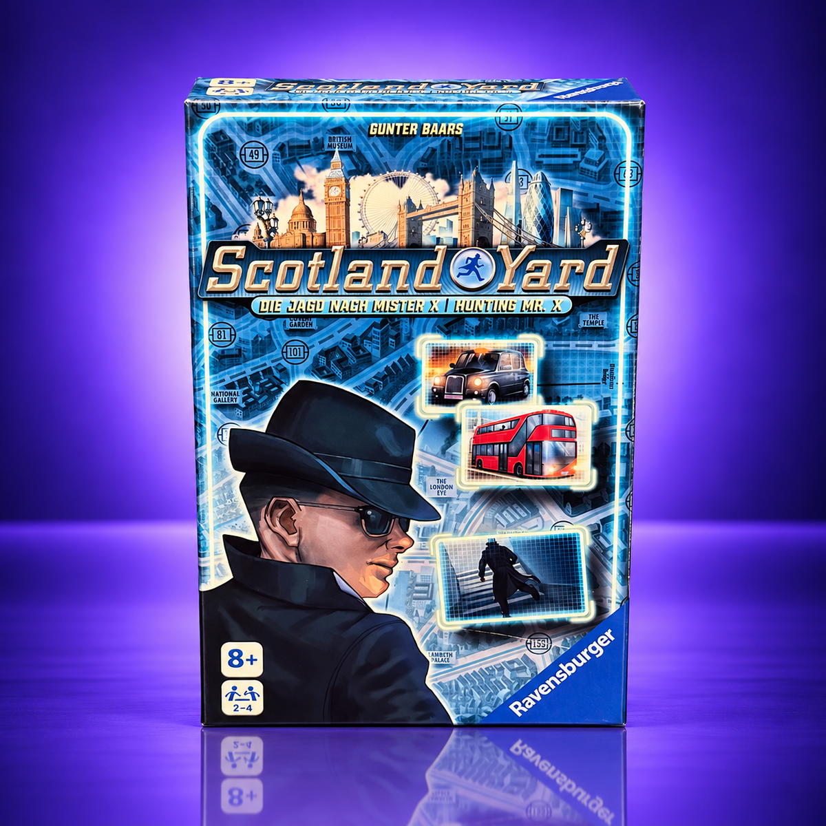 Scotland Yard – On the Trail of Mister X – Travel Game – Multilingual