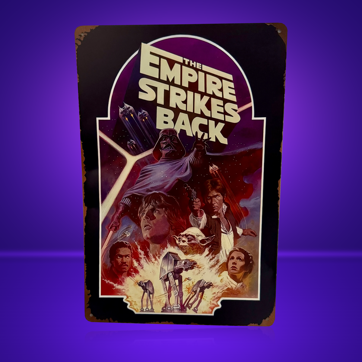 Star Wars: The Empire Strikes Back Metal Sign