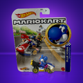 Hot Wheels Mario Kart – Blue Yoshi Standard Kart 1:64