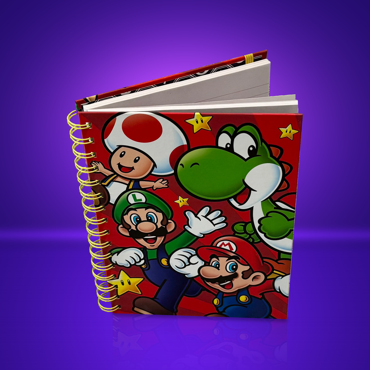 Super Mario – Run A5 Spiralnotizbuch