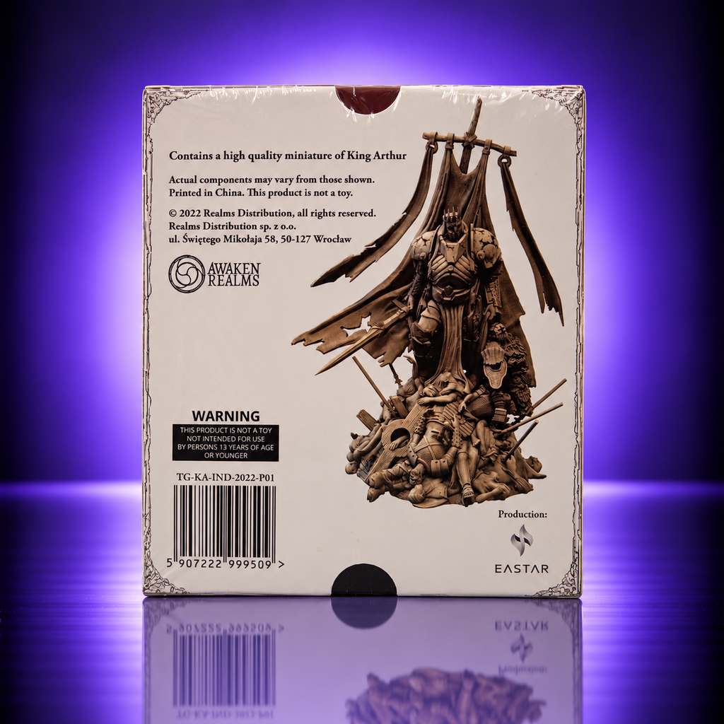 Tainted Grail – King Arthur Collectible Model – König Artus Sammlerminiatur