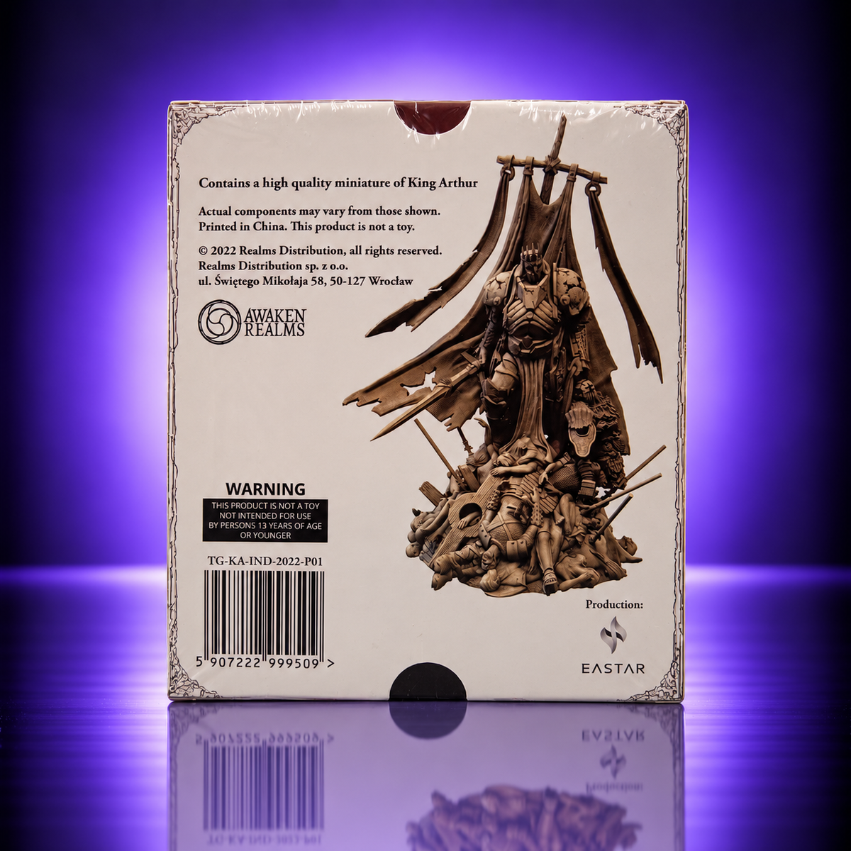 Tainted Grail – King Arthur Collectible Model – Fantasy Collectible Miniature