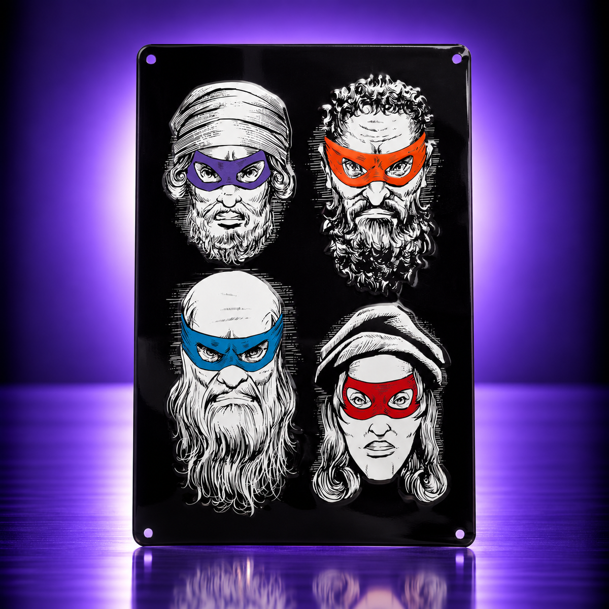 Teenage Mutant Ninja Artists – Tin Sign