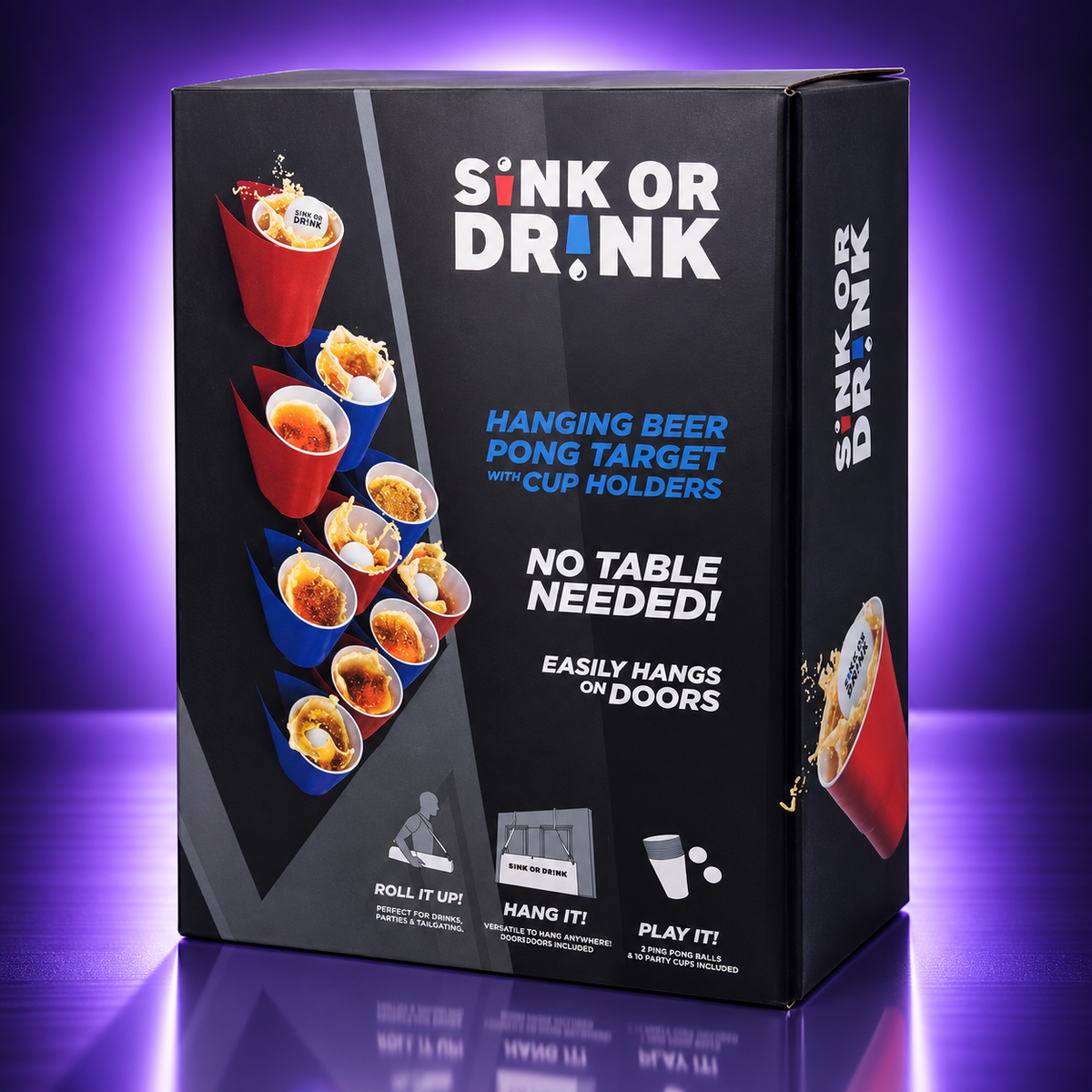Waboba – Sink or Drink – Hanging Pong Party Game