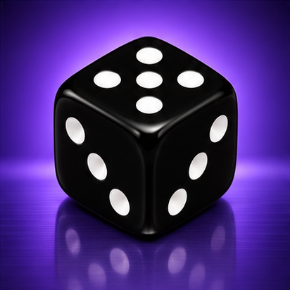 Classic D6 Die – Various Colours – 1 Piece